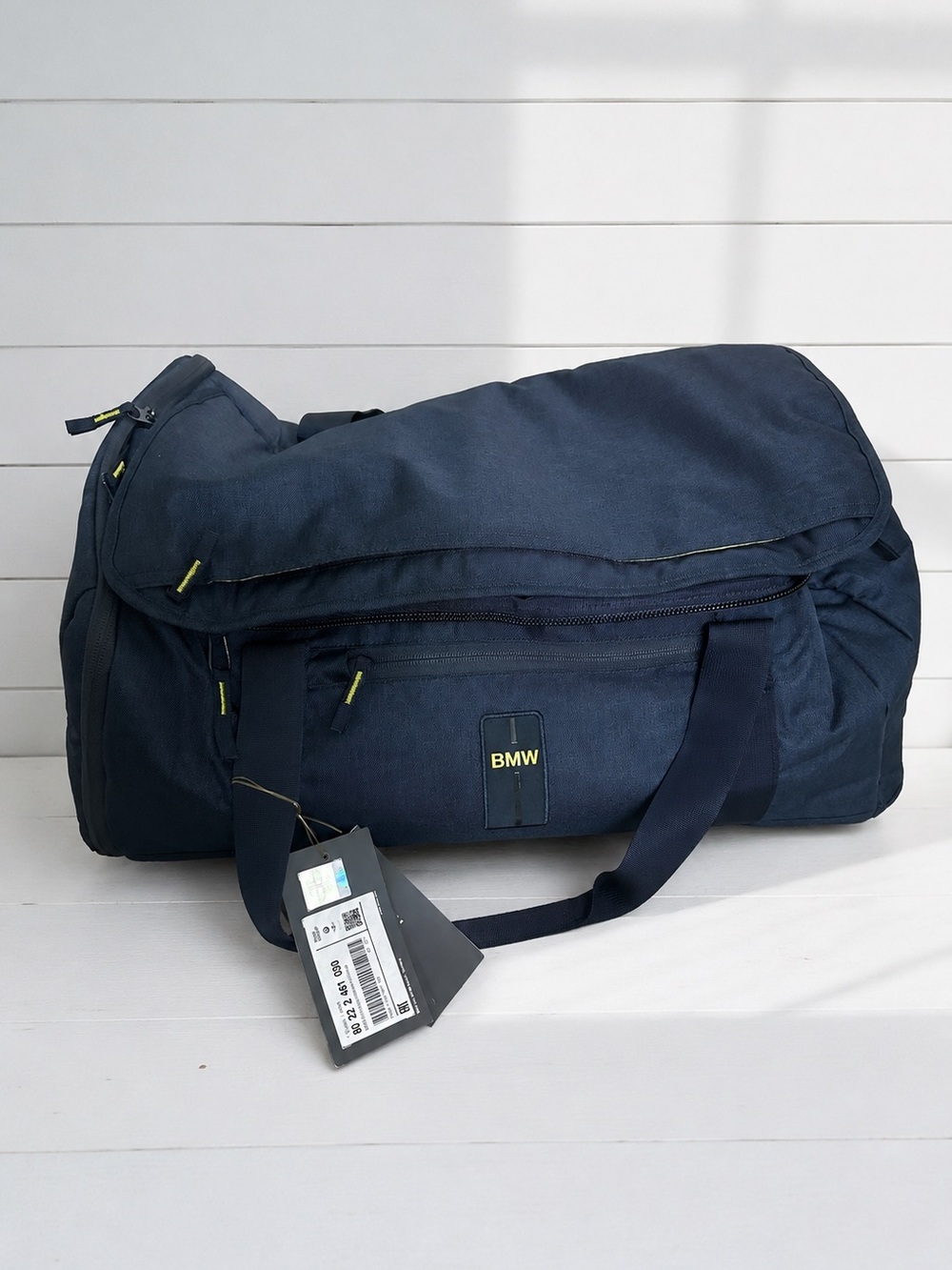 BMW Active Sports Bag 40L Blue Nights Wild Lime NWT Genuine OEM